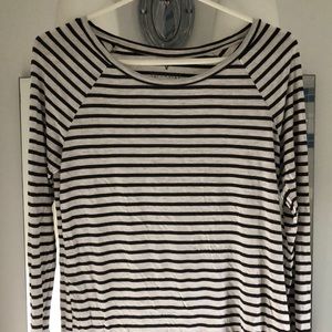 Stripped long sleeve top soft and sexy collection